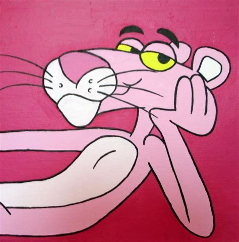 Pink Panther Painting By Vivienne Rose Artmajeur