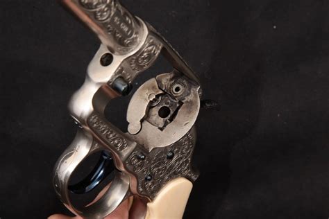 A Really Nice And Engraved In The White Colt Model 1878 Frontier In 45