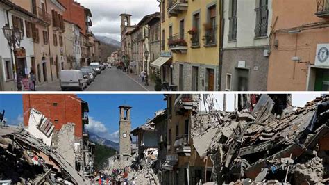 141 earthquakes in the past 24 hours. Italy earthquake: before and after | Euronews