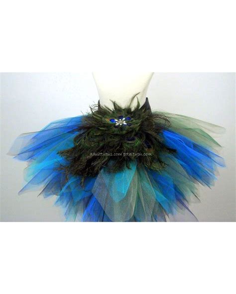 Peacock Feather Bustle Tutu Costume Tutu Costumes Peacock Costume