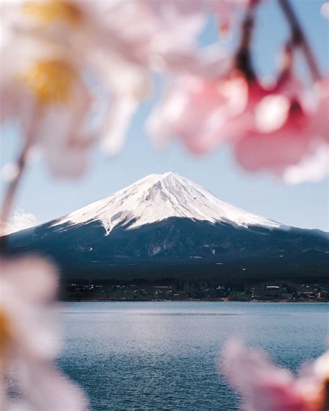 Download Mobile Wallpaper Volcano Fuji Fujiyama Japan Mountain