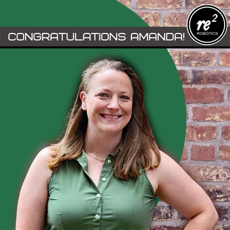 Amanda Sgroi On Linkedin Excited To Share My New Role At Re2 Robotics