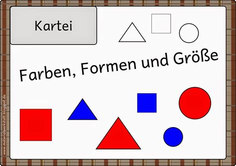 Im folgenden stellen wir euch passendes material für den schulunterricht für das fach sachunterricht in der 1. Pränumerik: Farben Formen Größe Kartei ZR 10: Ziffern ...