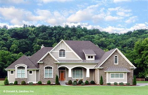 With plan set purchases the purchaser is granted a one time license to build the the tanglewood house plan images see photos of don gardner house plans 569 757front retirement. House Plan The Chesnee by Donald A. Gardner Architects ...