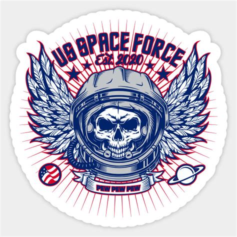 Space Force Space Force Sticker Teepublic