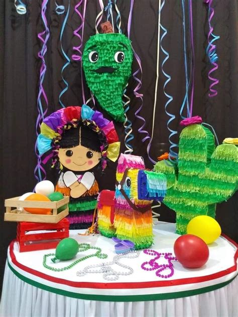 Pi Atas Mexicanas Decoracion Fiesta Mexicana Manualidades