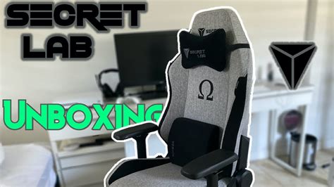 Secret Lab Omega Cookies And Cream Unboxing Youtube