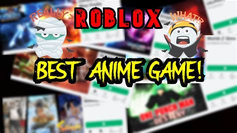 Best Anime Game On Roblox Youtube