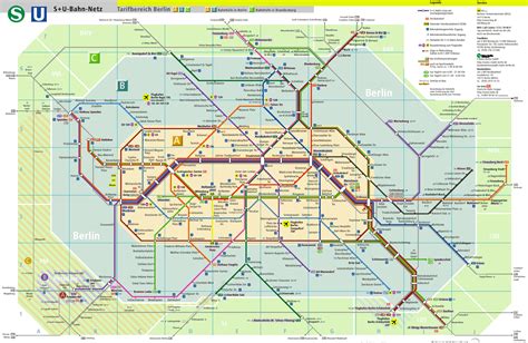 Berlin Subway Map Travelsfinderscom