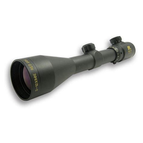 Ncstar® 3 12x50 Mm Illuminated Red Dot Reticle Scope 182087 Rifle Scopes And Accessories At