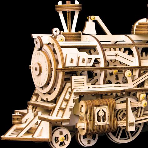 Wooden 3d puzzles go one step further as far as quality and detail. Wooden Mechanical Gears Robotime 3D Puzzle DIY Movement ...