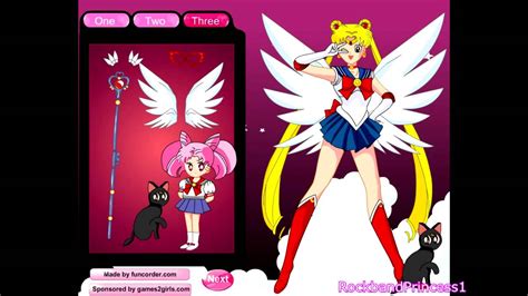 Sailor Moon Games Sailor Moon Dress Up Game Free Online Games For