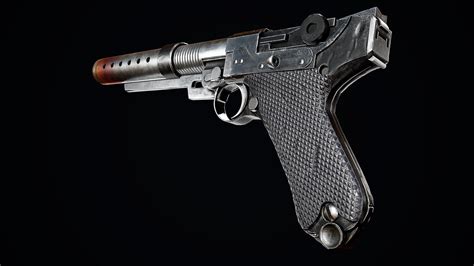 Alistair Macintyre - Weapon - A180 Blaster Pistol - Star Wars Rogue One