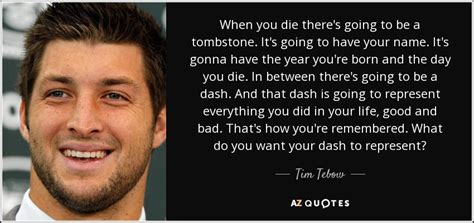 However, one thing i have noticed when using the em dash is that when i write something like Tim Tebow quote: When you die there's going to be a ...