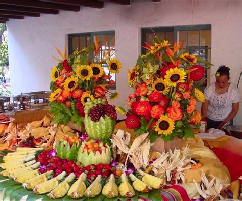 Remove any thorns from the cactus leaves, and slice into small pieces. great fruit set up! eat heathy people! no "candy bar" at ...