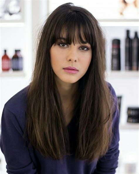 3 easy ways to style long hair with fringe the fshn