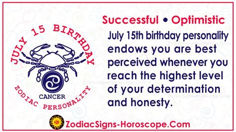 8th July Birthday Zodiac Sign