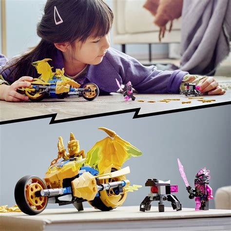71768 Lego Ninjago Jays Gold Kite Motorcycle