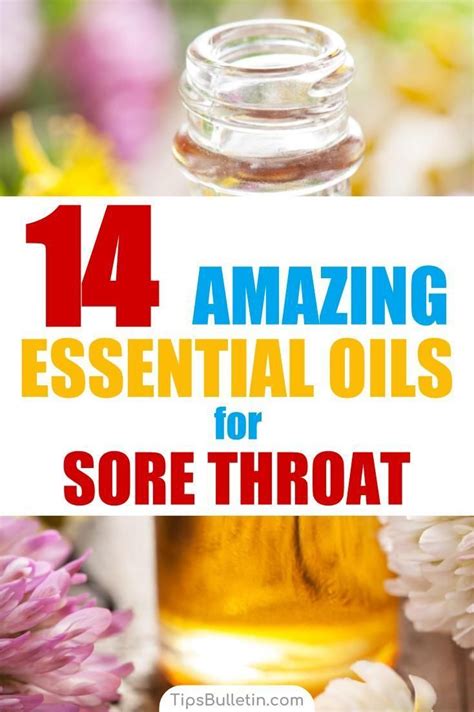 14 Amazing Essential Oils For Sore Throat Incl Recipes Oils For