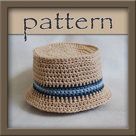Items Similar To Pattern Crochet Bucket Hat Pdf No 104 Instant