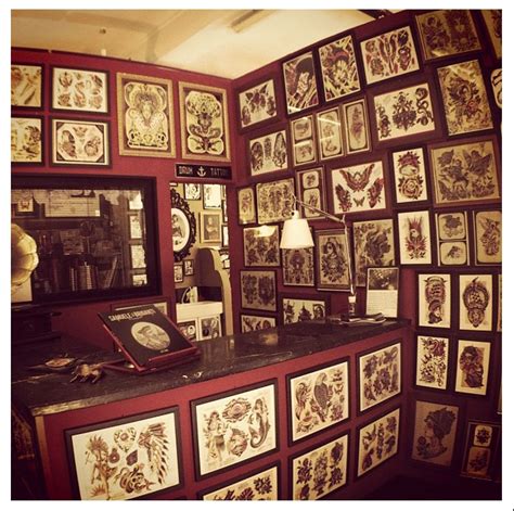 Tattoo Shop Interior Decor Samuele Briganti Tattoo Shop Interior