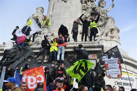 French Crowds March As Government Stands Firm On Pension Reform