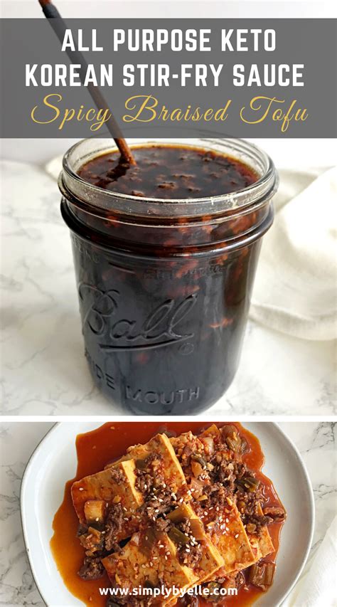 This recipe is only 272 calories for 1/2 cup sauce, which can be used to make a dish for two people. All Purpose Keto Korean Stir-Fry Sauce (+ 3 easy recipes) in 2020 | Korean stir fry sauce, Fry ...