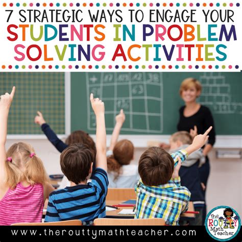 Problem Solving Activities 7 Strategies The Routty Math Teacher