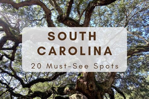 The Top 20 Must See Places In South Carolina Wanderwisdom