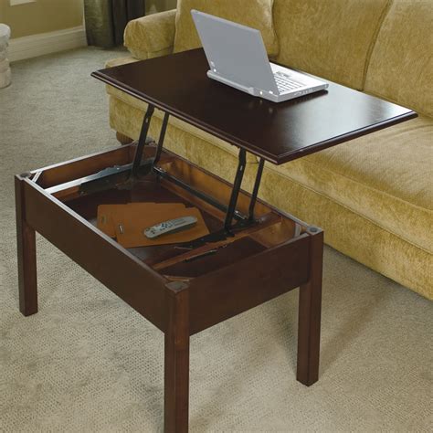 Coffee table adjustable height ikea. The Convertible Coffee Table - Hammacher Schlemmer