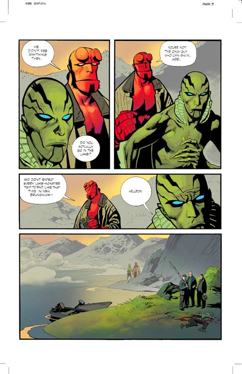 Abe sapien #13 is an easy comic book to review because the creative team has crafted an outing that begs for compliments. EXCLUSIVE FIRST LOOK! Kevin Nowlan's ABE SAPIEN #23 ...
