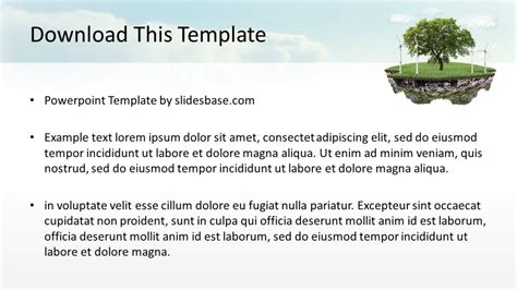 Green Technology Evolution Powerpoint Template Slidesbase