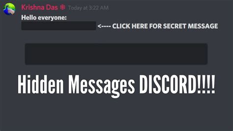 How To Create A Hidden Message In Discord 2019 New Discord Feature