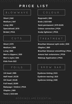 Price List Template - 19+ Free Word, Excel, PDF, PSD ...