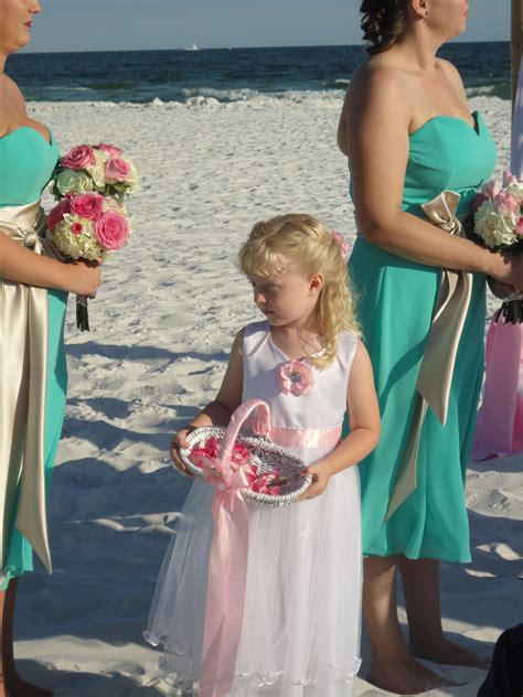 Flower Girl At A Beach Wedding Beach Flower Girl Dresses Bridal