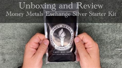 Unboxing And Review Of Money Metals Exchange Silver Starter Kit Youtube