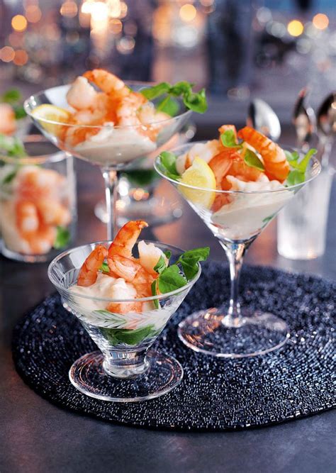 They can all either be made ahead or whipped up at the last minute. Posh Prawn Cocktail | Xmas | Pinterest | Cocktails and Prawn cocktail