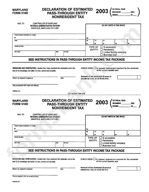 Printable Maryland Tax Forms Printable Forms Free Online
