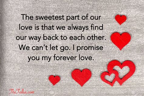 I Promise To Love You Forever Messages Love Poem For Her Forever