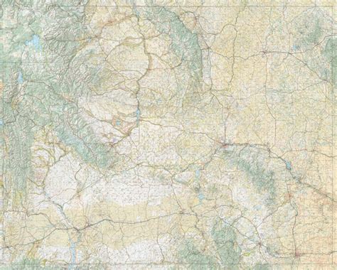 Wyoming Atlas Landscape Maps Map By East View Map Link Avenza Maps
