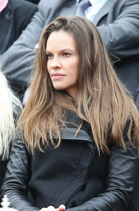 She got her start in hollywood with a small part in buffy the vampire slayer and then a major part in the next karate. Hilary Swank Attends The Roland Garros French Open - Celebzz - Celebzz