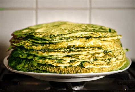 Deze feiten over de pannenkoek wist je waarschijnlijk. Spinazie pannenkoek