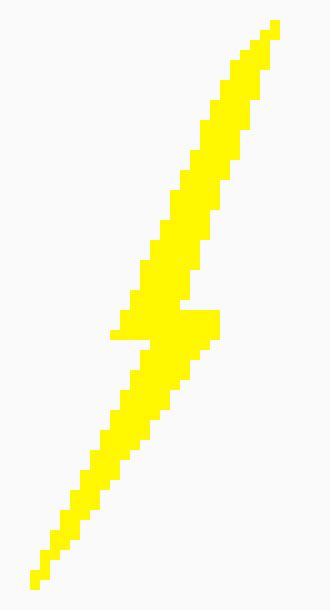 A Lightning Bolt Pixel Art Maker