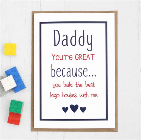 At card factory, we're here to help when it comes to father's day cards, we've got something for everyone. personalised 'you're great' card for dad by precious little plum | notonthehighstreet.com