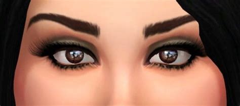 Mod The Sims Lana Brown Eyes Set By Zoravenka • Sims 4 Downloads