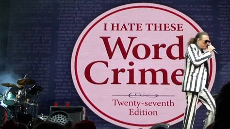Weird Al Yankovic Word Crimes Hd Radio City Music Hall Nyc 2016