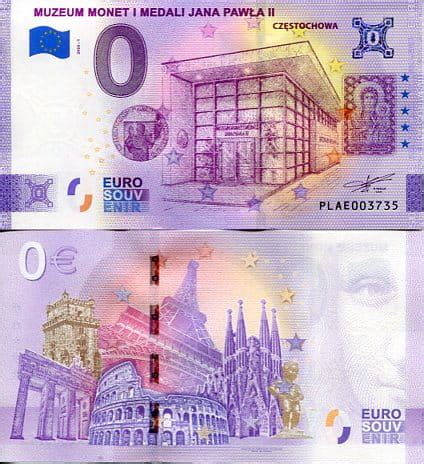 Convert 1 euro to polish zloty. Banknot 0 Euro Polska - Muzeum Monet i Medali Jana Pawła ...