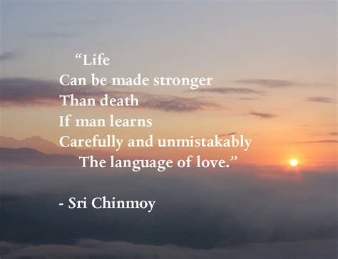 Short Poems On Love Sri Chinmoys Poetry