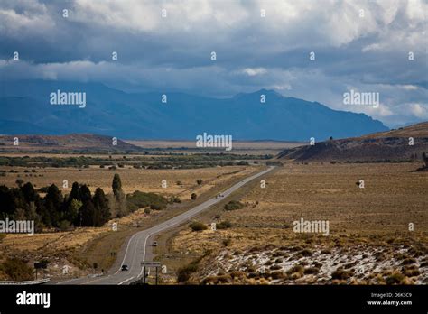 View Over Ruta 40 Patagonia Argentina South America Stock Photo Alamy