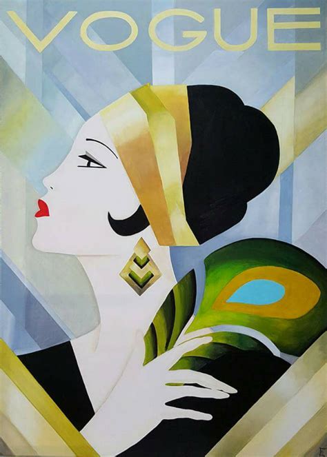 Pin By Libravi On Vogue Art Deco Posters Art Deco Illustration Art